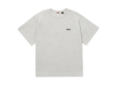 NANGA Eco Hybrid Box Logo Embroidery Tee "L.Grey"