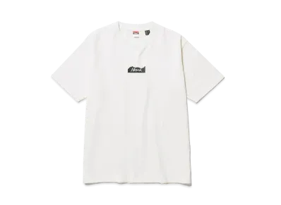 NANGA Eco Hybrid MT Logo Tee "White"
