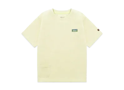 NANGA Eco Hybrid Mini Box Logo Kids Tee "Yellow"