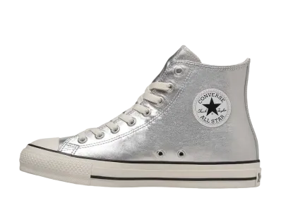 Converse Leather All Star Hi "Silver"