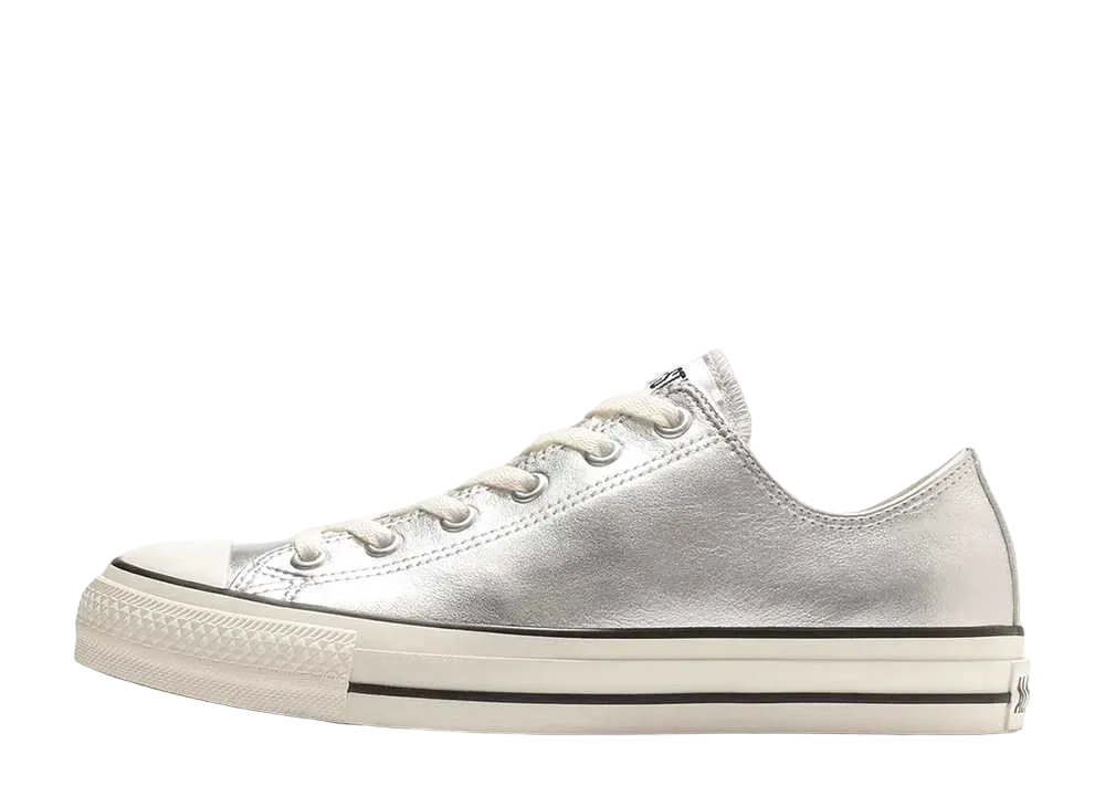 コンバース レザー オールスター OX "シルバー"