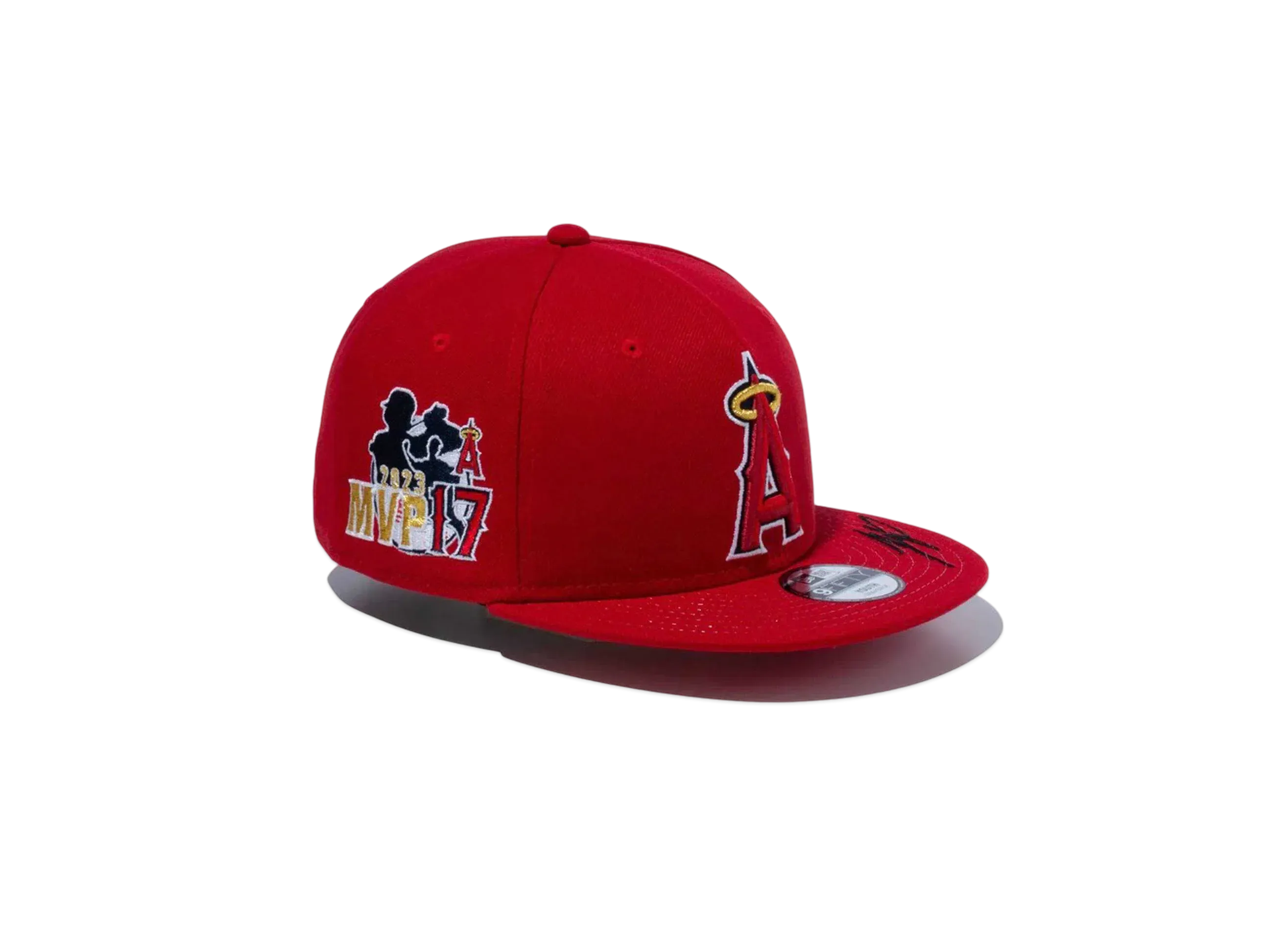 NEW ERA x Shohei Ohtani Youth 9Fifty American League MVP & Home Runs Leaders Los Angeles Angels Scarlet "Scarlet"