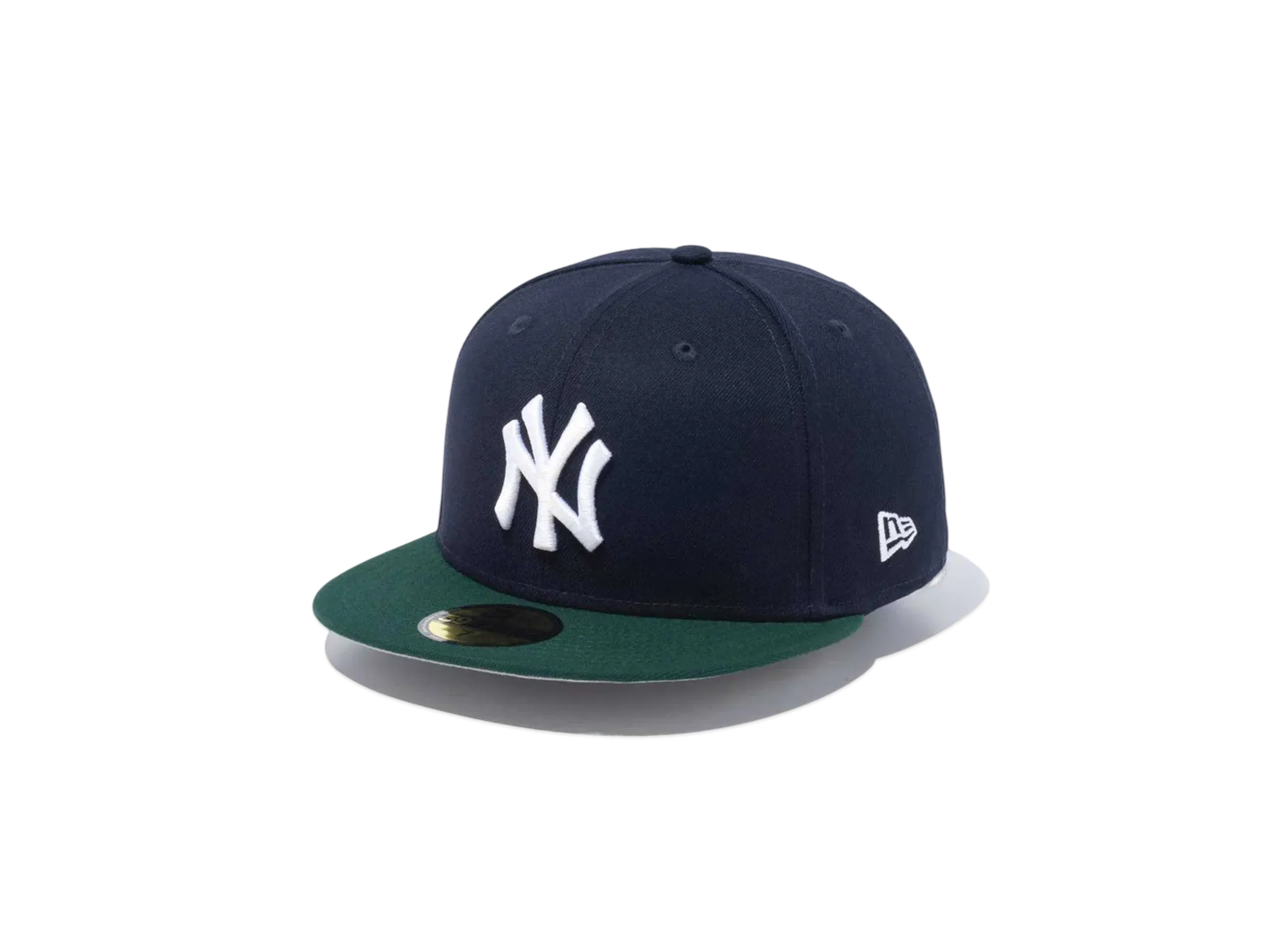 NEW ERA Powered by GORO NAKATSUGAWA (min-nano) 59Fifty New York Yankees Navy Dark Green Visor "Navy/Dark Green"