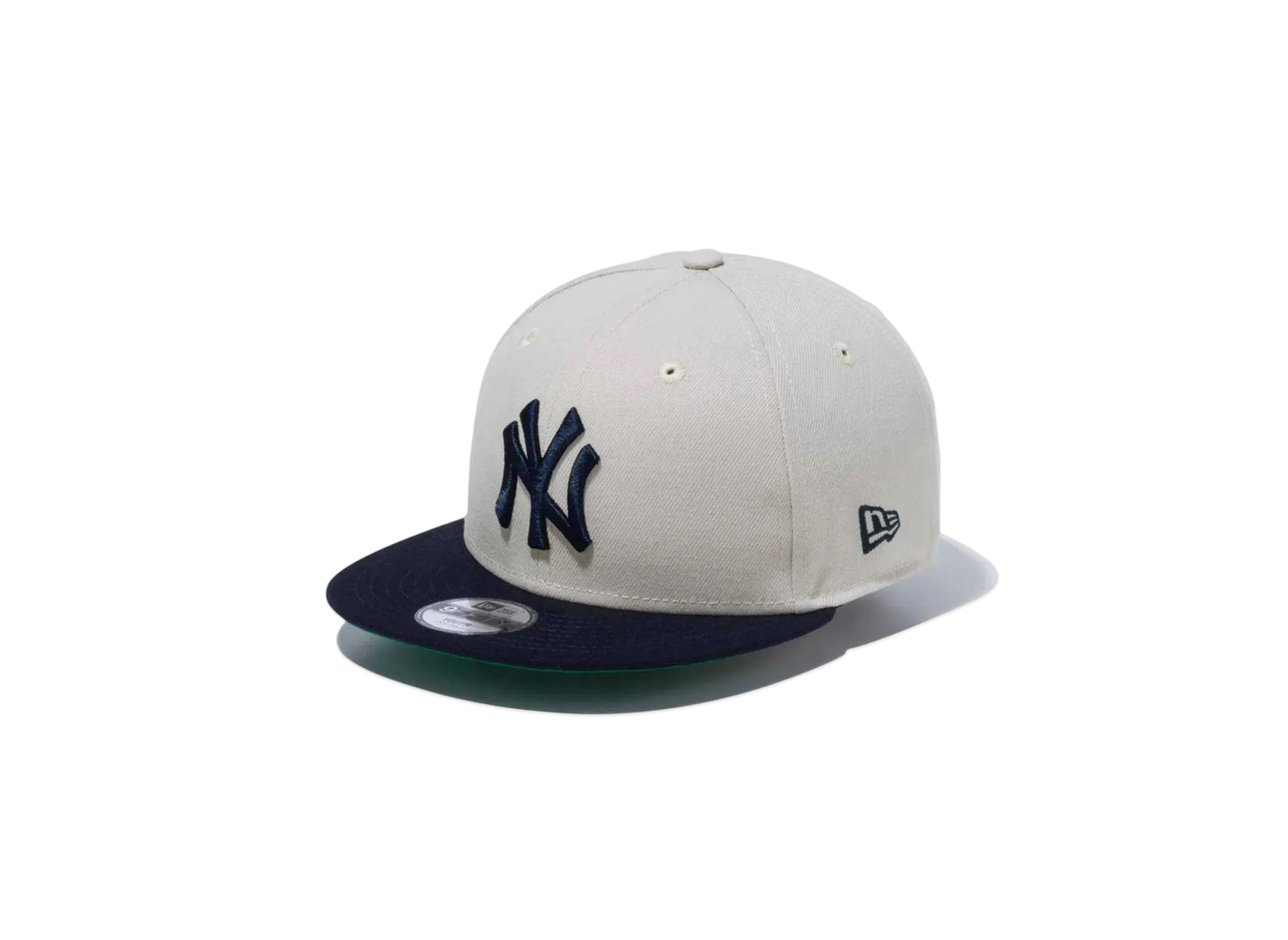 NEW ERA Powered by GORO NAKATSUGAWA (min-nano) Youth 9Fifty New York Yankees Stone Navy Visor "Stone/Navy"