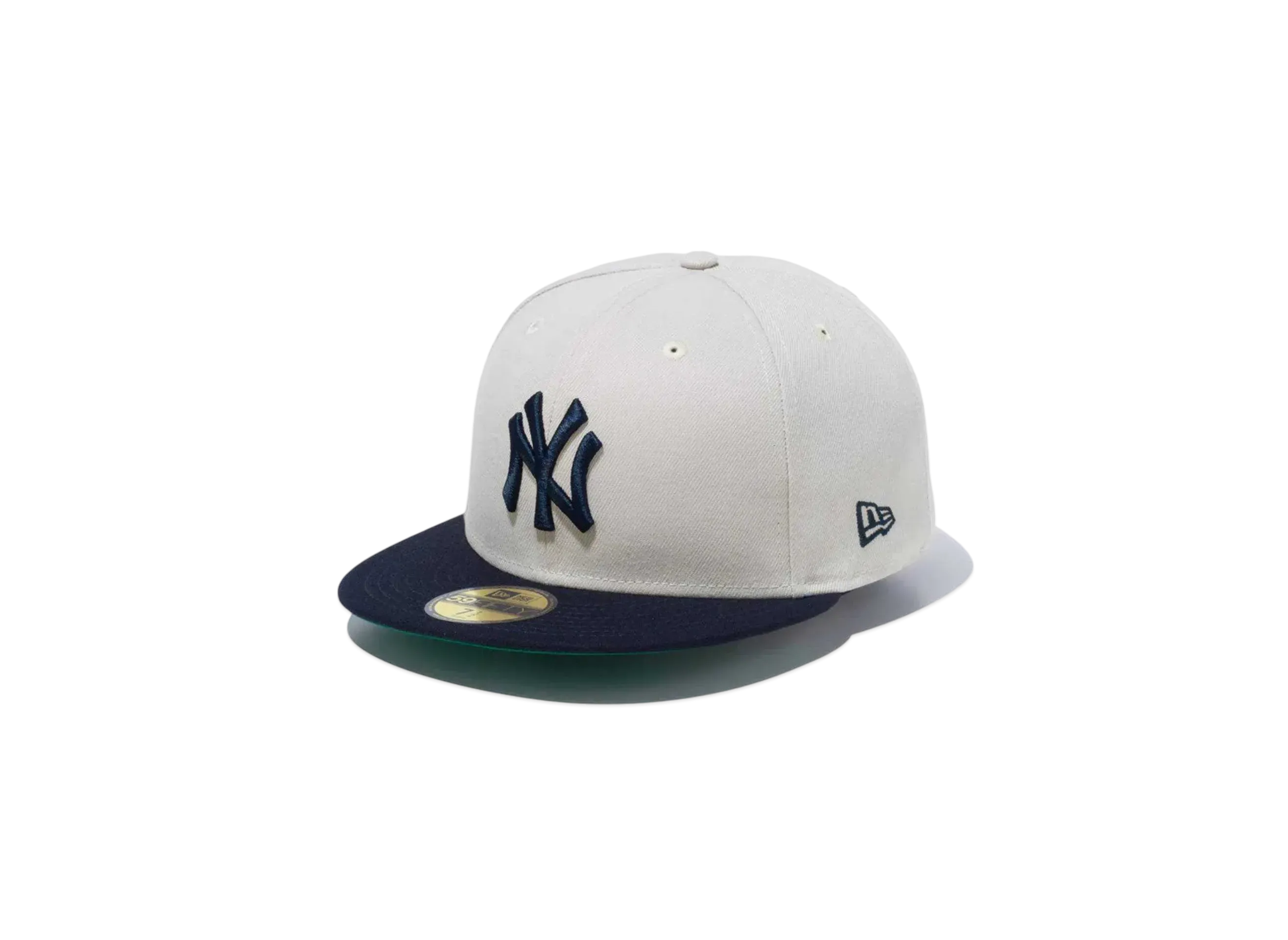 NEW ERA Powered by GORO NAKATSUGAWA (min-nano) 59Fifty New York Yankees Stone Navy Visor "Stone/Navy"
