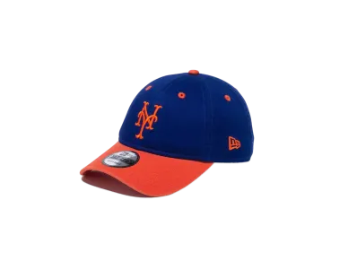 NEW ERA Powered by GORO NAKATSUGAWA (min-nano) 9Thirty New York Mets Dark Royal Burnt Orange Visor "Dark Royal/Orange"