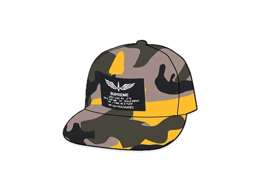 Supreme Surplus 5-Panel "Yellow Camo"