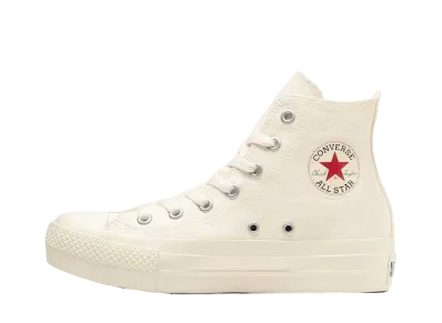 Converse Women's All Star PLTS Cherryprint Hi "Off White"