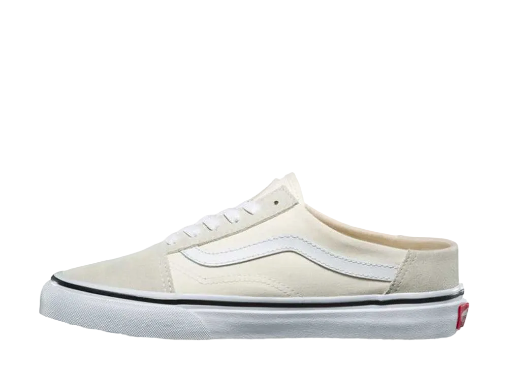 Vans Old Skool Mule "Classic White/True White"