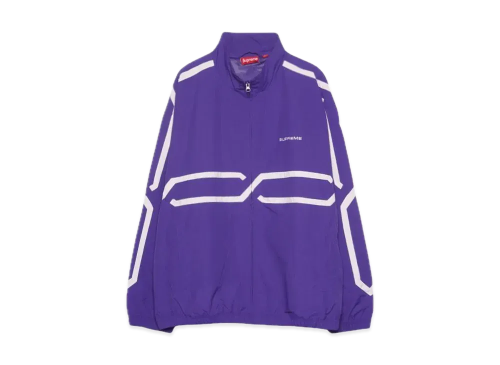 Supreme Inset Link Track Jacket "Purple"