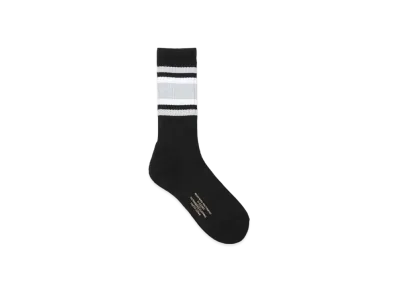WACKO MARIA Striped Socks "Gray"