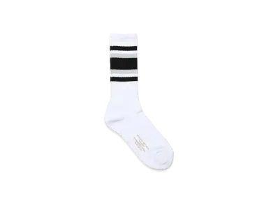 WACKO MARIA Striped Socks "Gray"