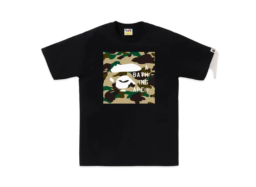 A BATHING APE アベイシング エイプ カモ Tシャツ CAMO 楽天市場】アベイシングエイプ カモ柄 カレッジ Tシャツ 緑