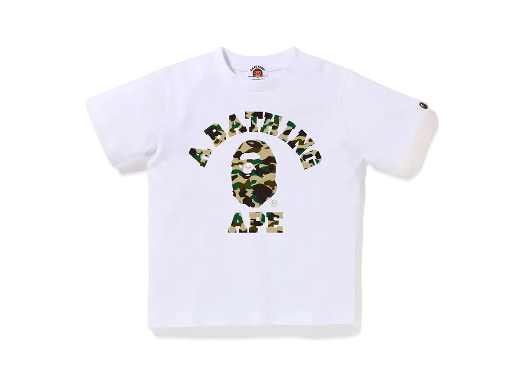 アベイシングエイプ 1st CAMO イエローカモ　クラシックポロシャツ 1ST CAMO BAPE PATCHED POLO M（ポロシャツ）｜A BATHING APE