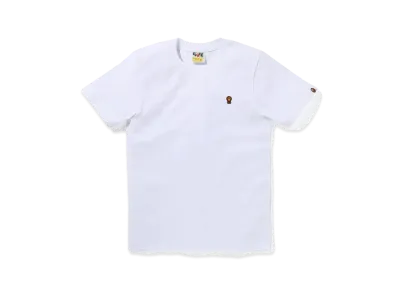 A BATHING APE Baby Milo One Point Tee "White"