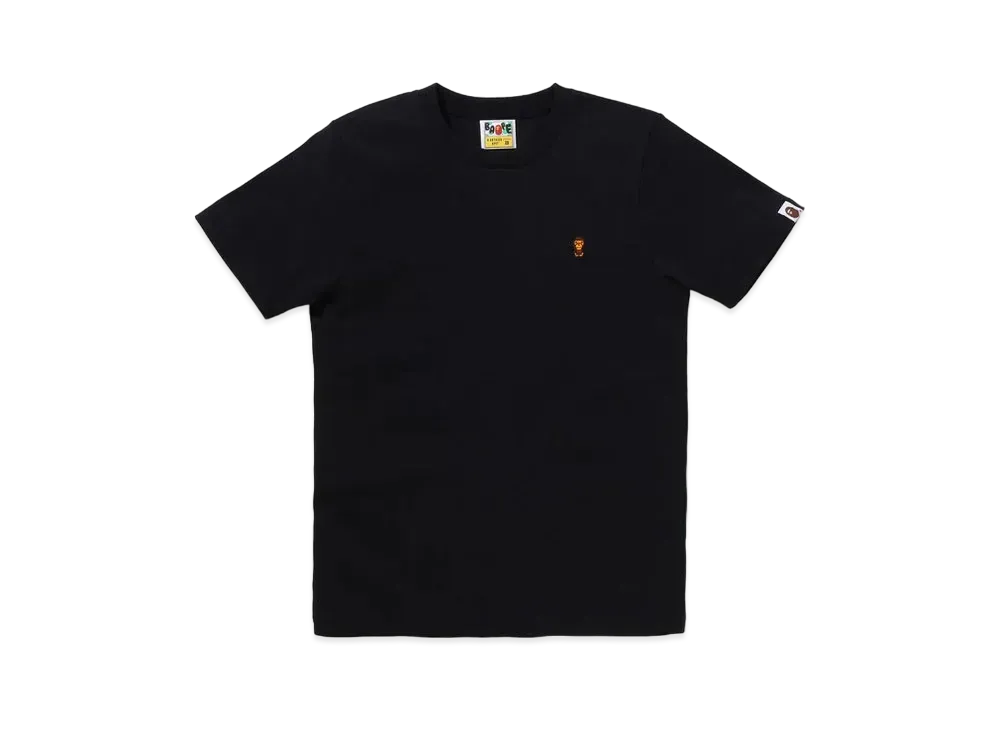A BATHING APE Baby Milo One Point Tee "Black"