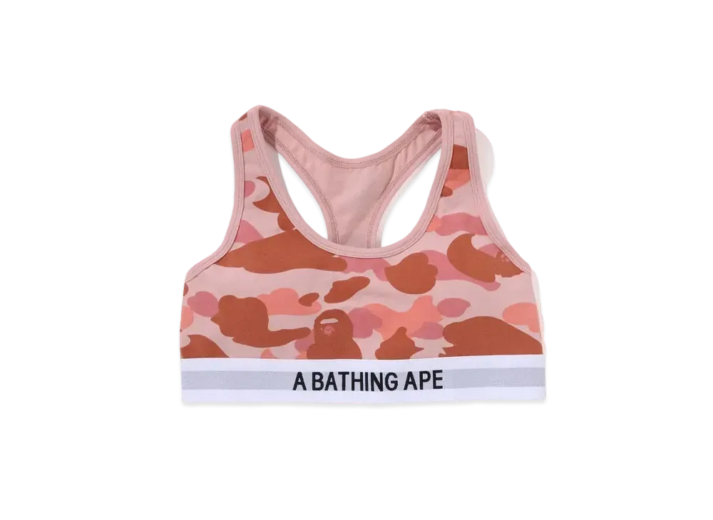 A BATHING APE 1st Camo Sports Bra "Pink"