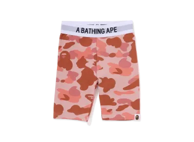 A BATHING APE 1st Camo Short Leggings "Pink"