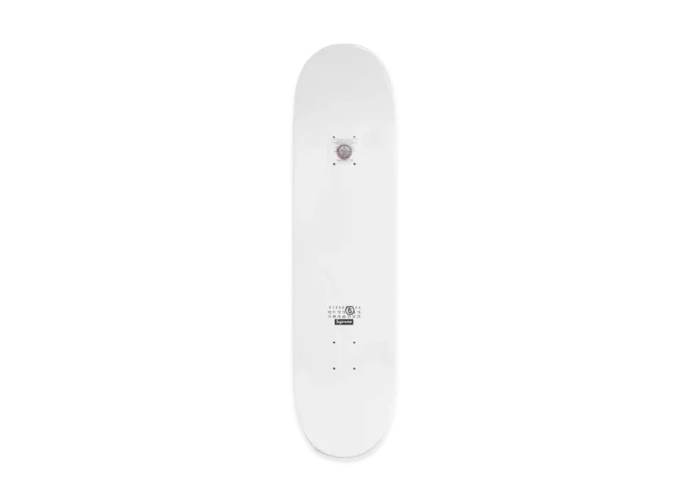 Supreme x MM6 Maison Margiela Skateboard "White"