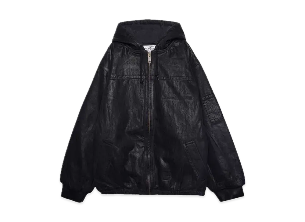 Supreme x MM6 Maison Margiela Foil Hooded Work Jacket "Black"