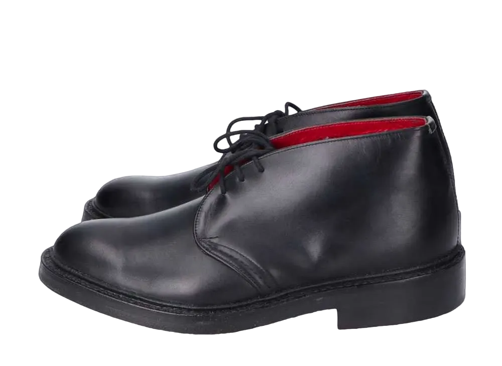 Tricker’s x JUNYA WATANABE COMME des GARCONS MAN Winston Chukka Boots Leather "Black" M7468