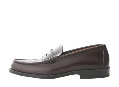 HARUTA Coin Loafers Cowhide Leather "Rotor" #906