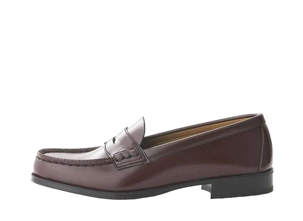 HARUTA Women's Coin Loafers Artificial Leather "Rotor" #4514