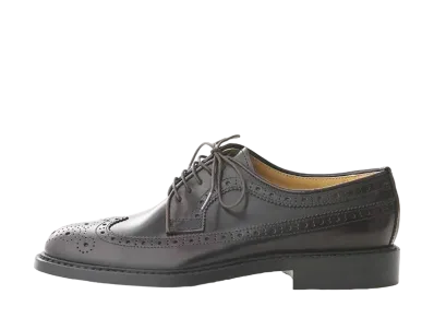 HARUTA Wing Tip Lace Up Shoes Cowhide Leather "Dark Brown" #710