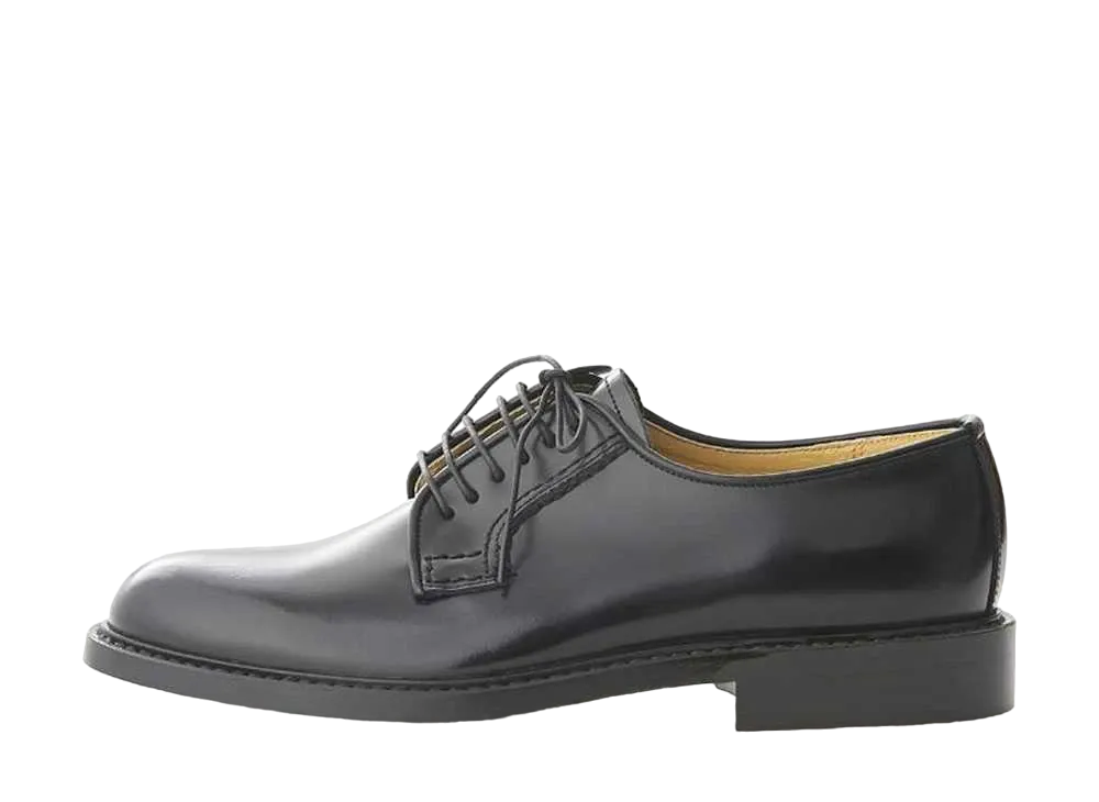 HARUTA Plain Lace Up Shoes Cowhide Leather "Dark Brown" #711