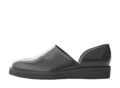 HARUTA Vibram Spock Shoes Cowhide Leather "Black" #850P