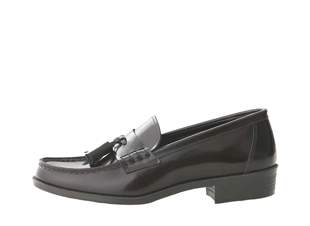 ハルタ ウィメンズ カジュアルタッセルローファー 牛革 "ブラウン" #231