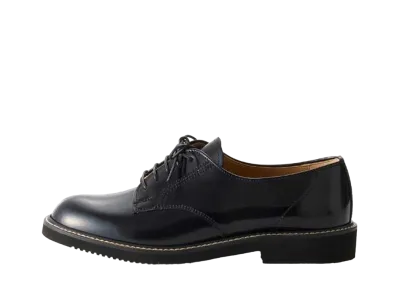 HARUTA Women's Lace Up Shoes Genuine Leather "Black" #370KS