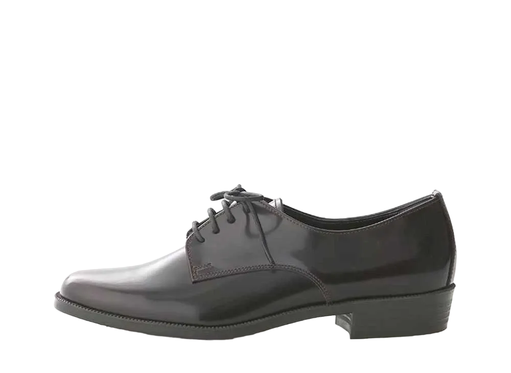 HARUTA Women's Lace Up Shoes Genuine Leather "Brown" #236