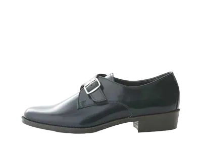 HARUTA Women's Monk Strap Shoes Genuine Leather "Green" #237