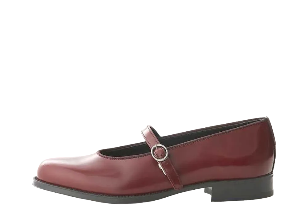 HARUTA WMNS One Strap Shoes "Red" #SF341B