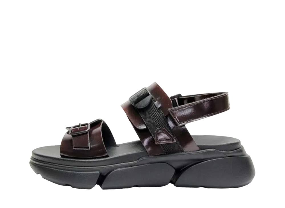 HARUTA Women's Adjustal Footbed Sandal Artificial Leather "Jamaica" #SP190