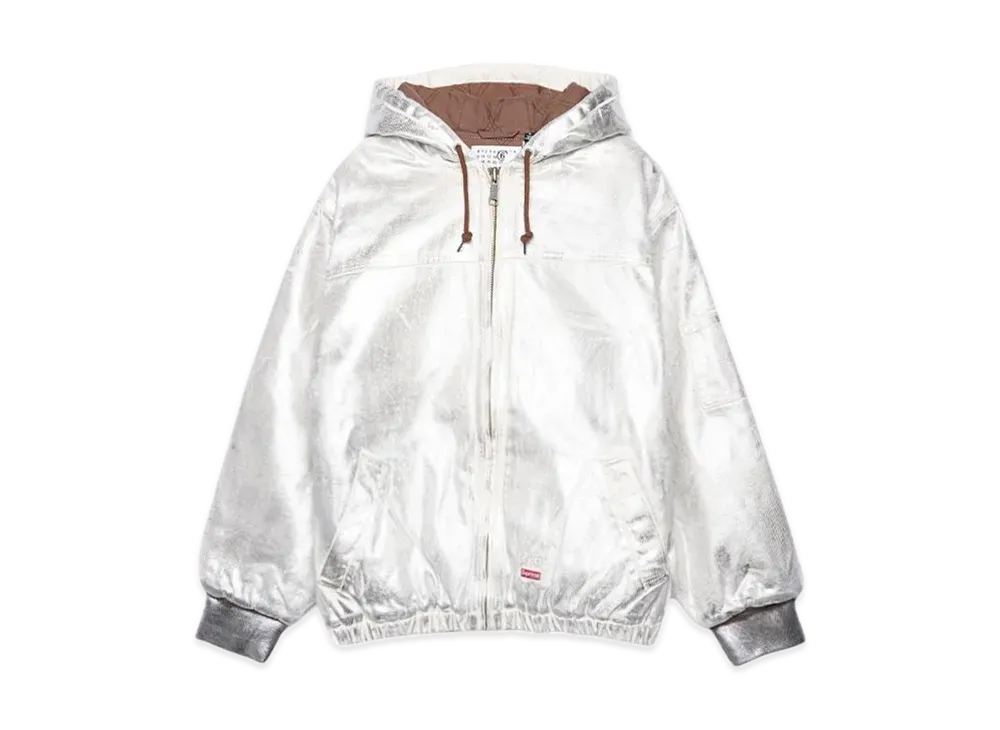 Supreme x MM6 Maison Margiela Foil Hooded Work Jacket "Natural"