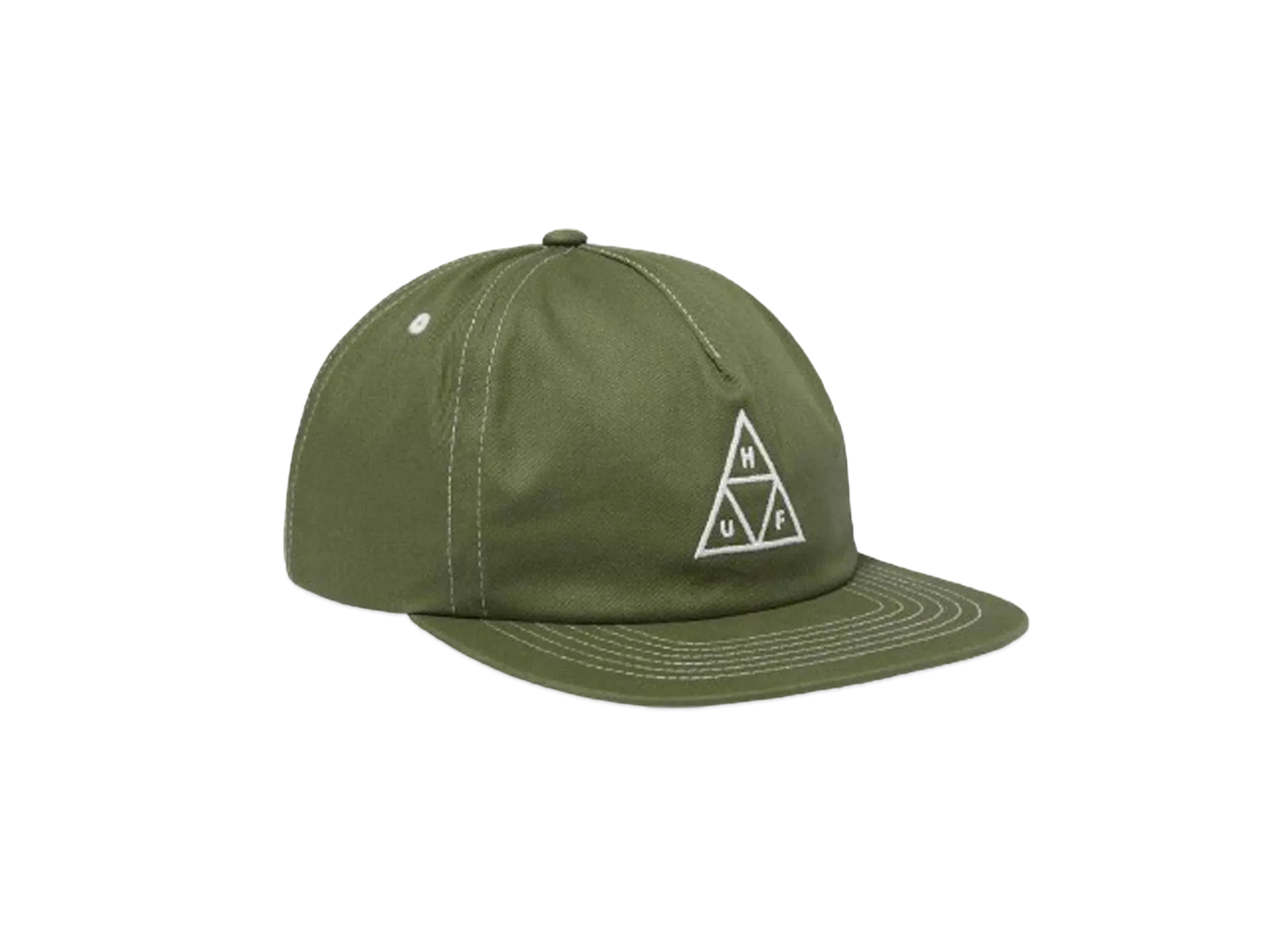 HUF Set TT Snapback "Light Olive/White"