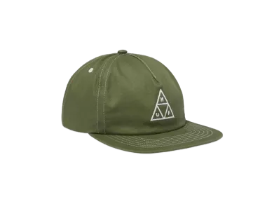 HUF Set TT Snapback "Light Olive/White"