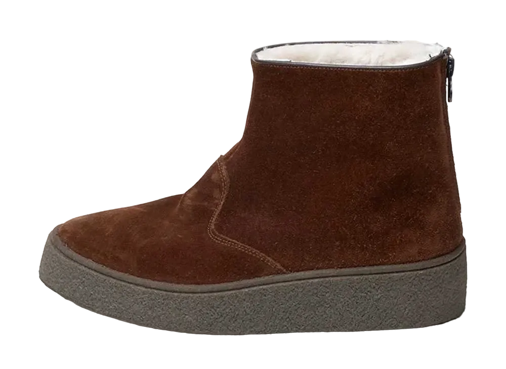 SANDERS Women's Curling Boot E87 Suede "Polo Snuff" 1828PSS