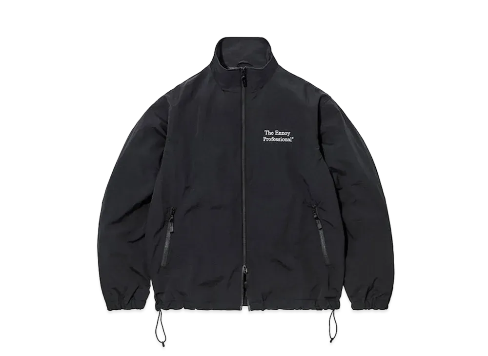 エンノイ スタイリスト私物 ナイロン トラックスーツ ジャケット "ブラック"