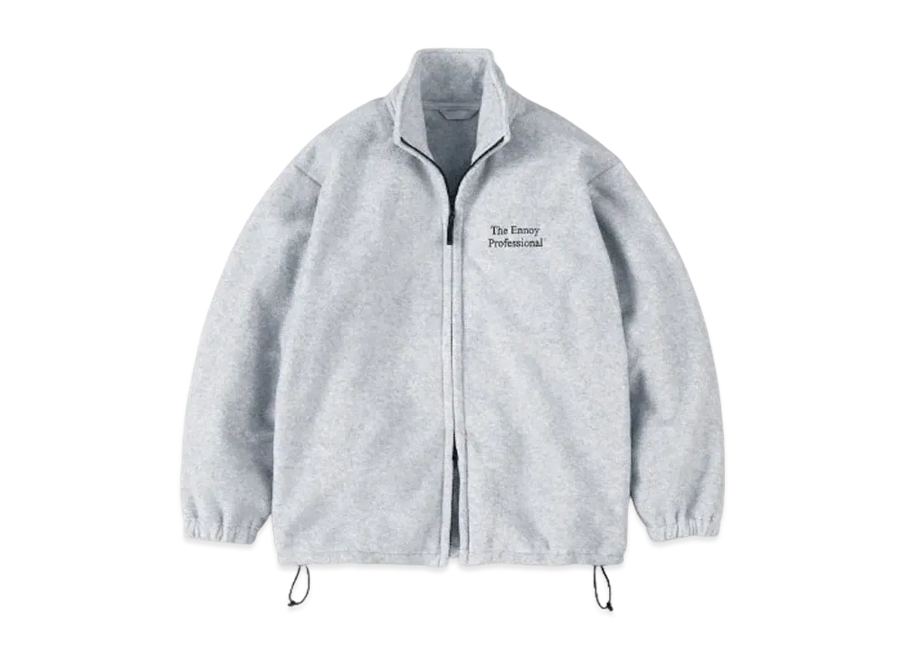 ENNOY 23AW City Fleece Jacket "Zurich Gray"