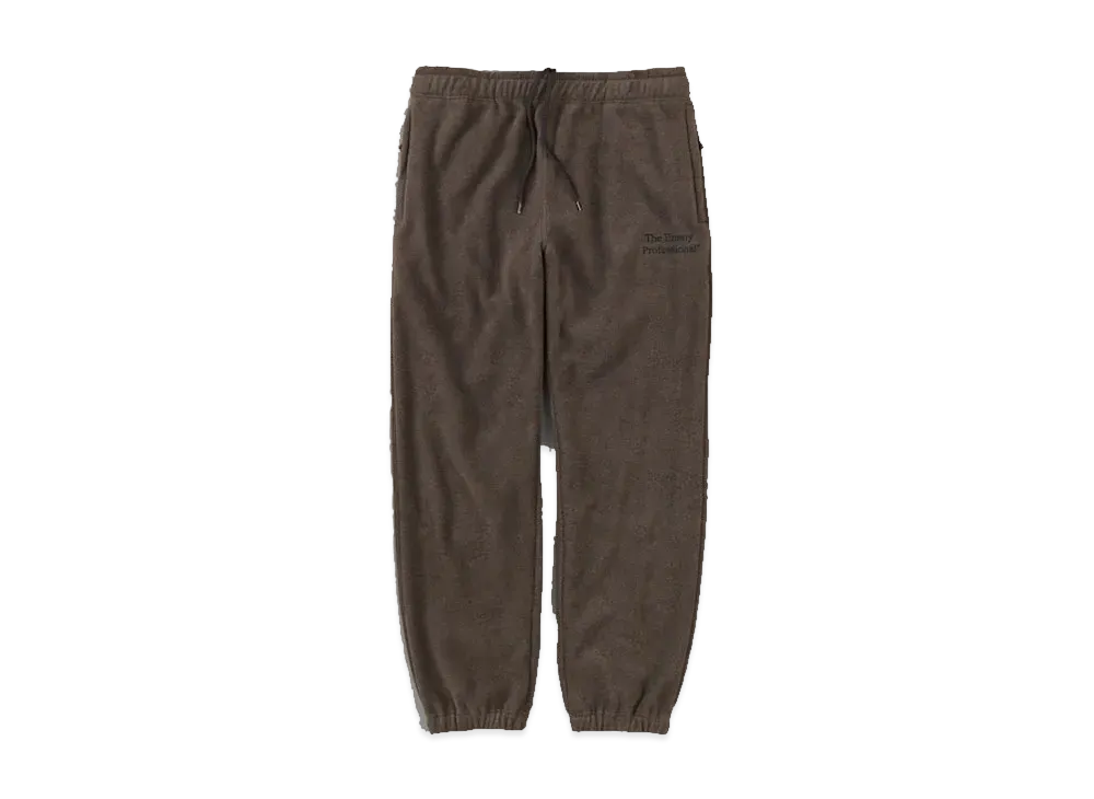ENNOY 23AW City Fleece Pant "Munchen Brown"