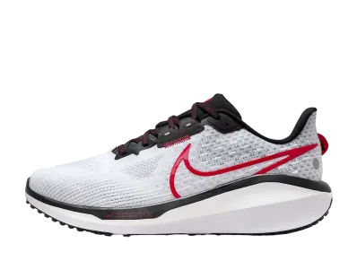 Nike Vomero 17 "White/Fire Red/Platinum Tint/Black"