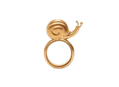 JW ANDERSON Snail Ring "Gold"