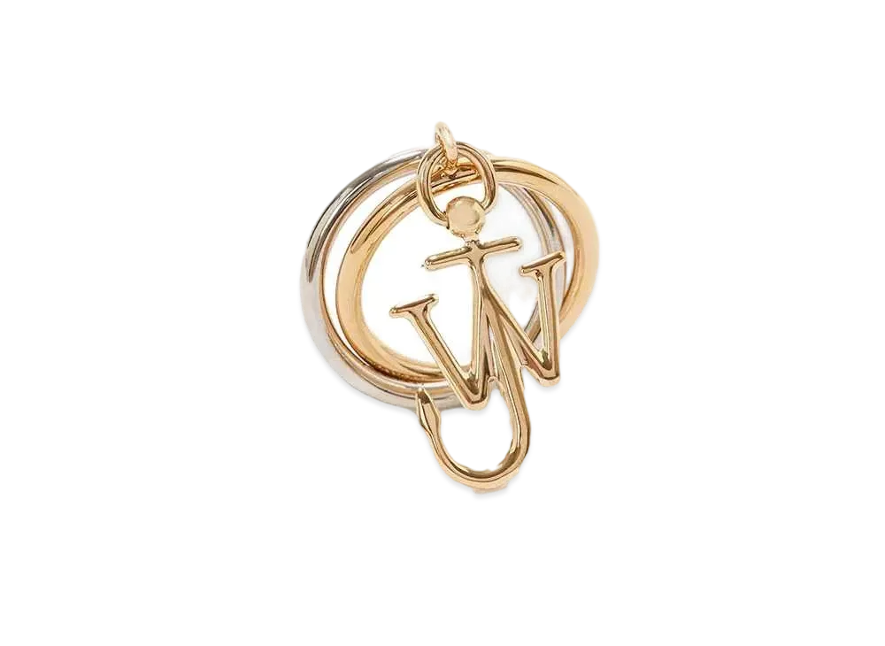 JW ANDERSON Multiloop Anchor Ring "Gold/Silver Tone"