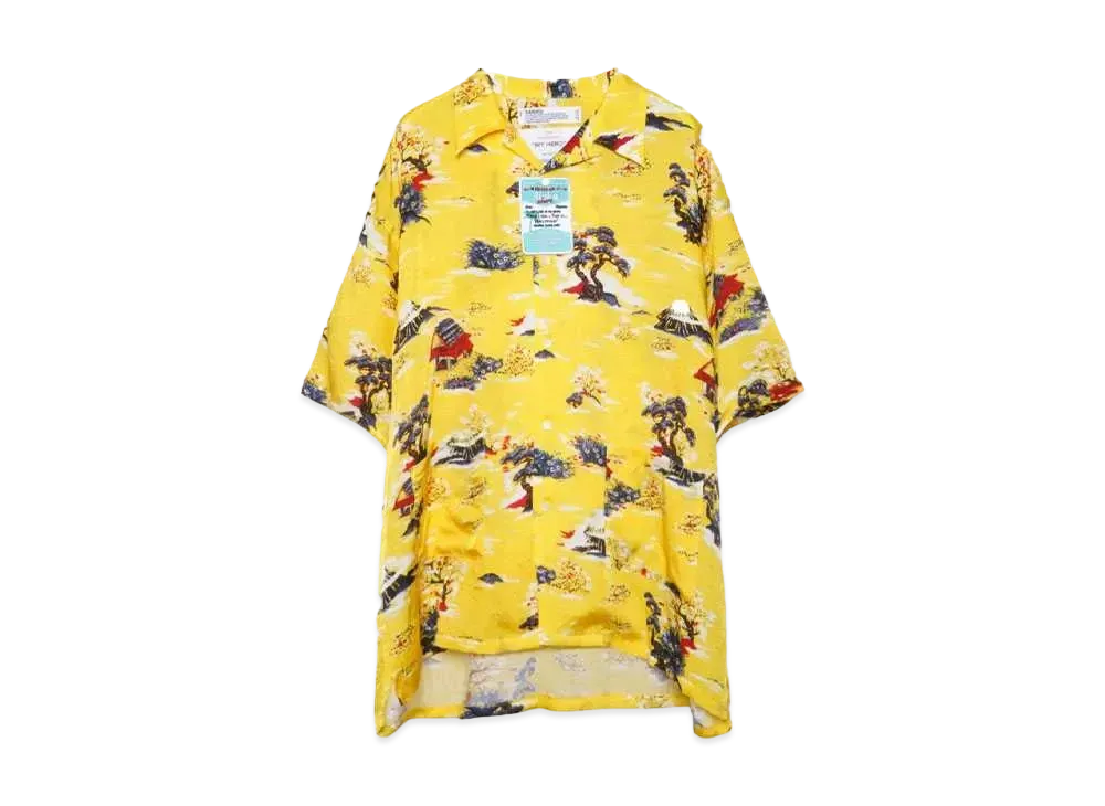 DAIRIKU Cliff Aloha Shirt "Yellow"