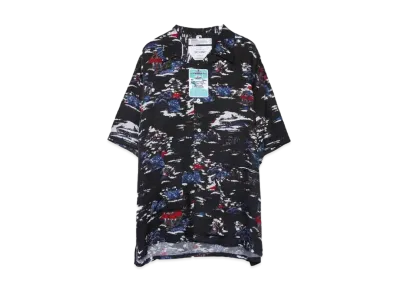 DAIRIKU Cliff Aloha Shirt "Black"