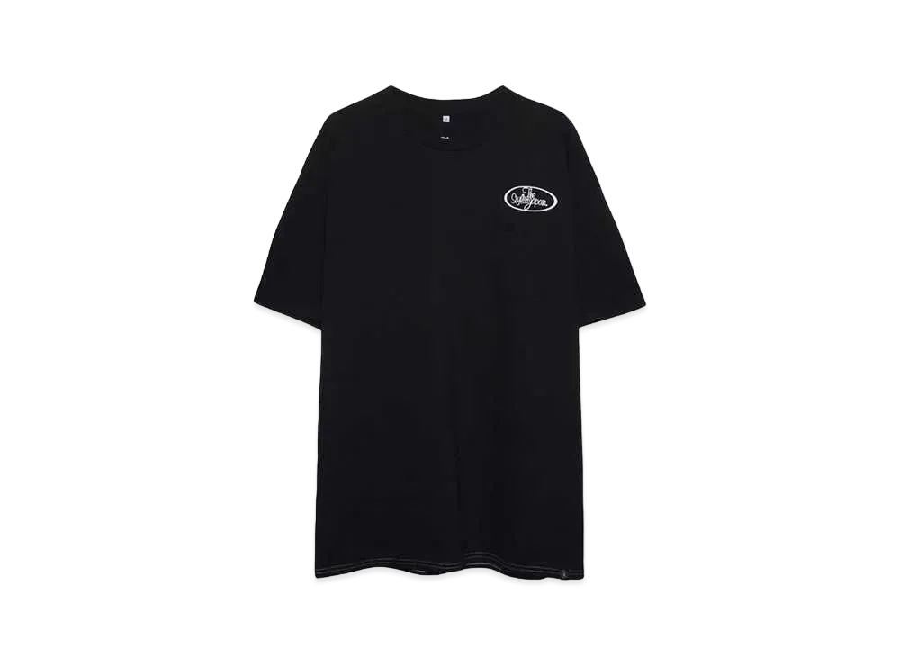The StylistJapan TSJ LOGO POCKET T-SHIRTS "BLACK"