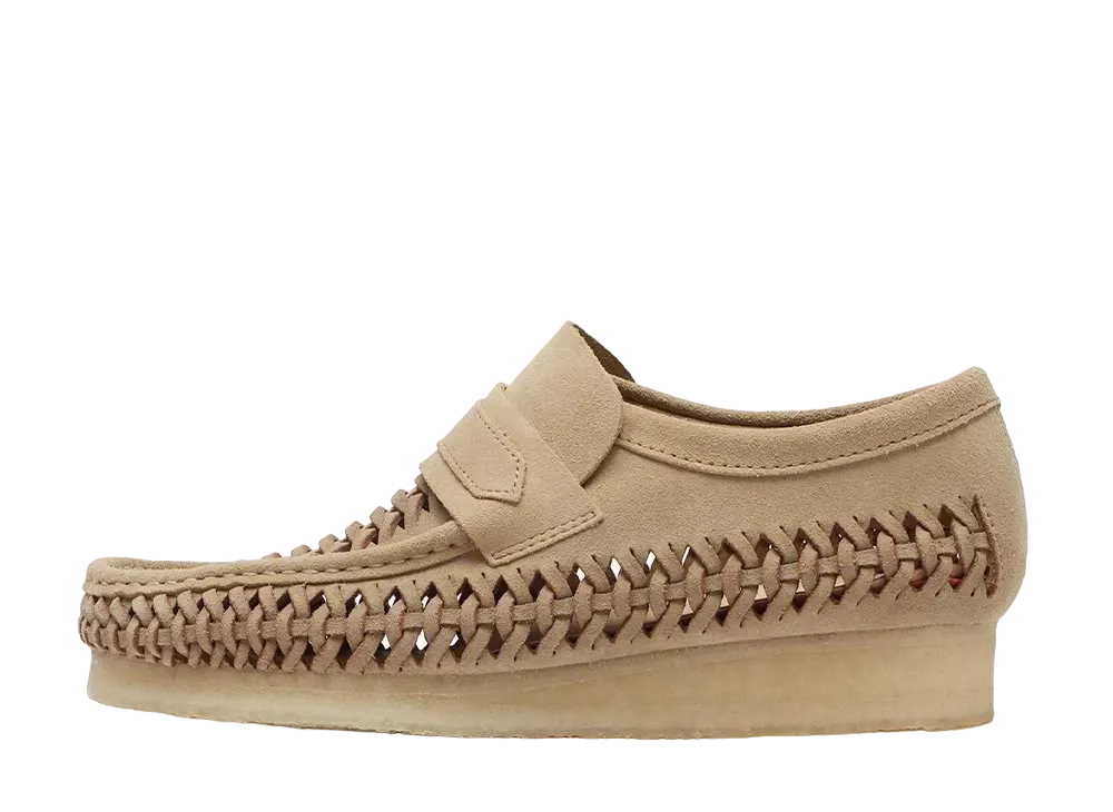 Clarks Wallabee Loafer Weave "Maple Suede"
